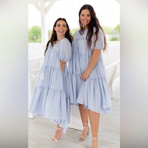 Blue Shop Talulah Puffy Sleeve Dress